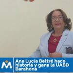 Destaca hecho histórico de Ana Beltré como primera representante del Recinto UASD Barahona en el Consejo Universitari